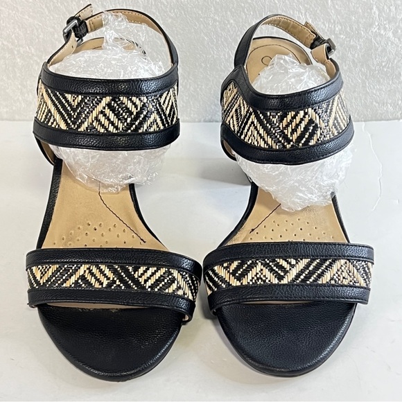 LIFESTRIDE SOFT SYSTEM Luna Sandals Womens 9.5‎ W Shoes Heels 3.5 in Block Heel - Picture 3 of 11